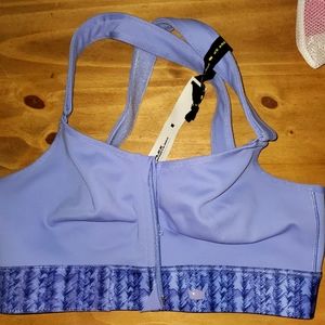 NWT SHEFIT Periwinkle Flex Sports Bra Size 1LUXE